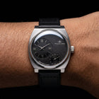 Franklord Eccentrica | Asymmetric Small Second Watch - The Midnight Onyx