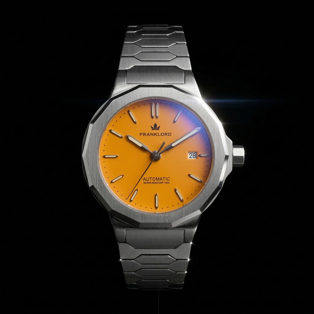 Franklord Optimus 2.0 — Sunstrike Yellow | Japanese Automatic Watch - Franklord Watches