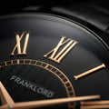 The Classic Roman Men's Watch - Obsidian Black