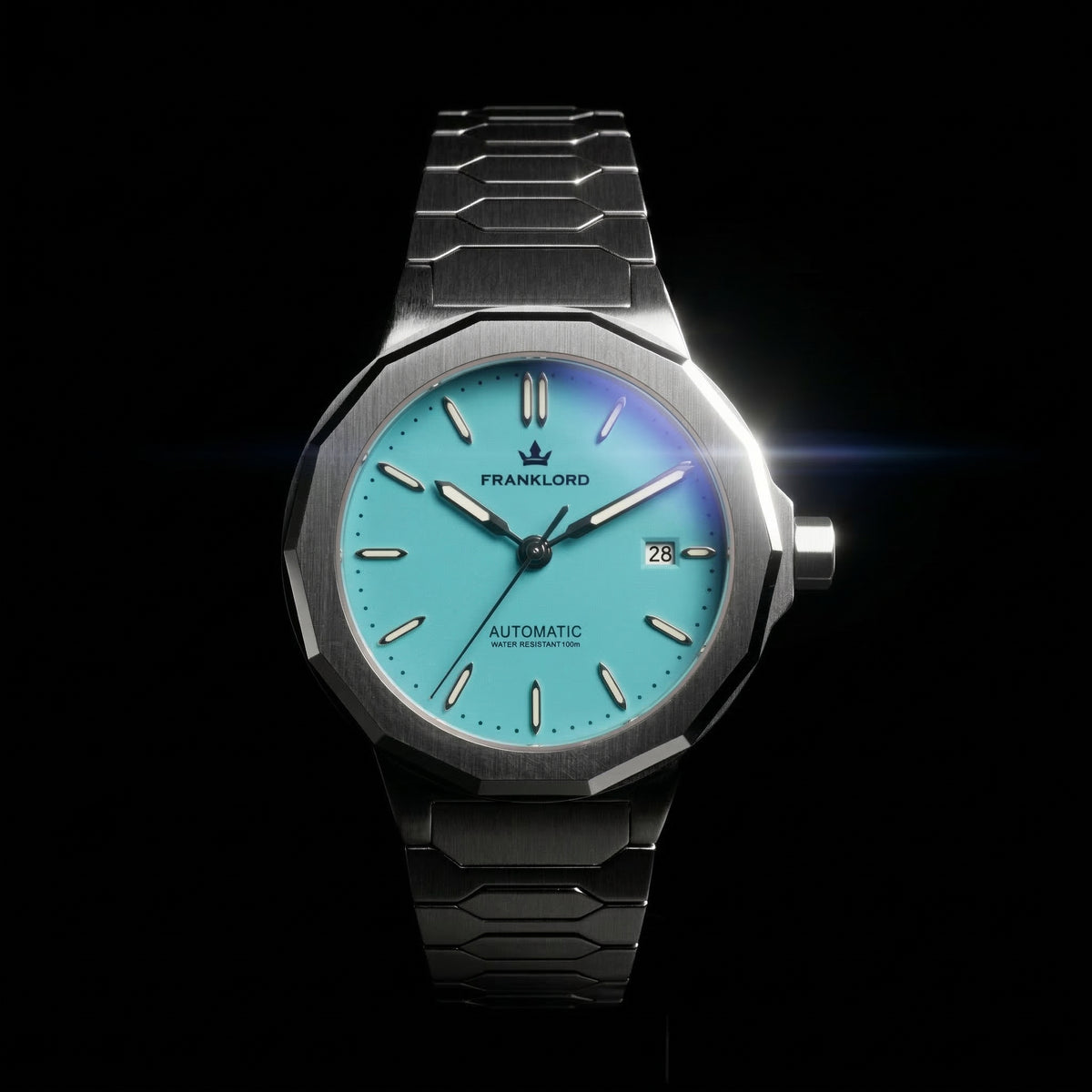 Franklord Optimus 2.0 — Tiffany Blue | Japanese Automatic Watch. - Franklord Watches