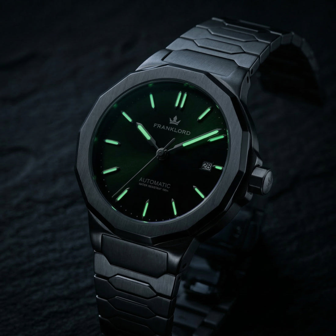 Franklord Optimus 2.0 — Frost Silver | Japanese Automatic Watch. - Franklord Watches