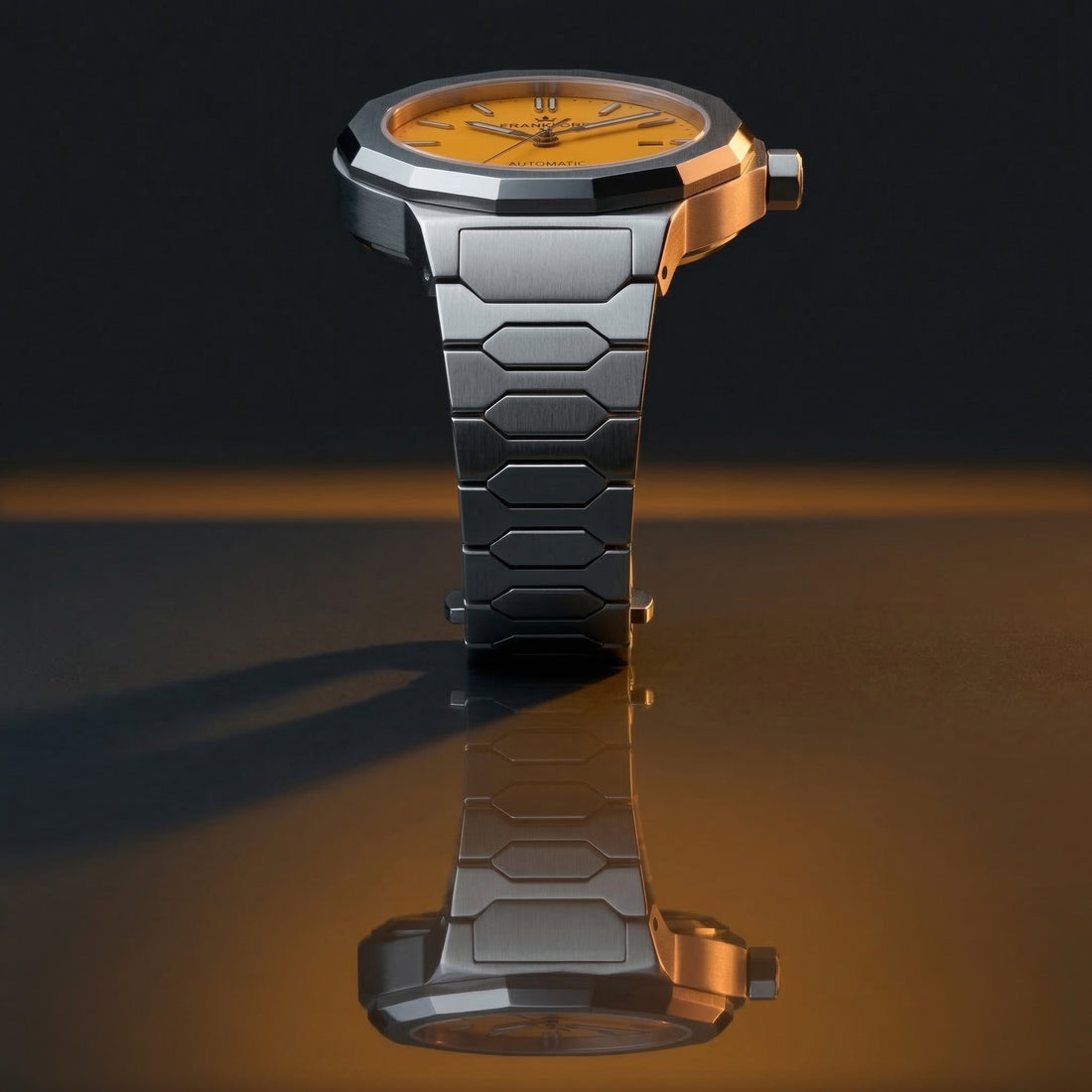Franklord Optimus 2.0 — Sunstrike Yellow | Japanese Automatic Watch - Franklord Watches
