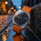 Franklord Eccentrica | Asymmetric Small Second Watch - The Noir Heritage
