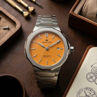 Franklord Optimus 2.0 — Sunstrike Yellow | Japanese Automatic Watch - Franklord Watches