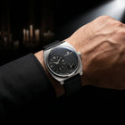 Franklord Eccentrica | Asymmetric Small Second Watch - The Midnight Onyx