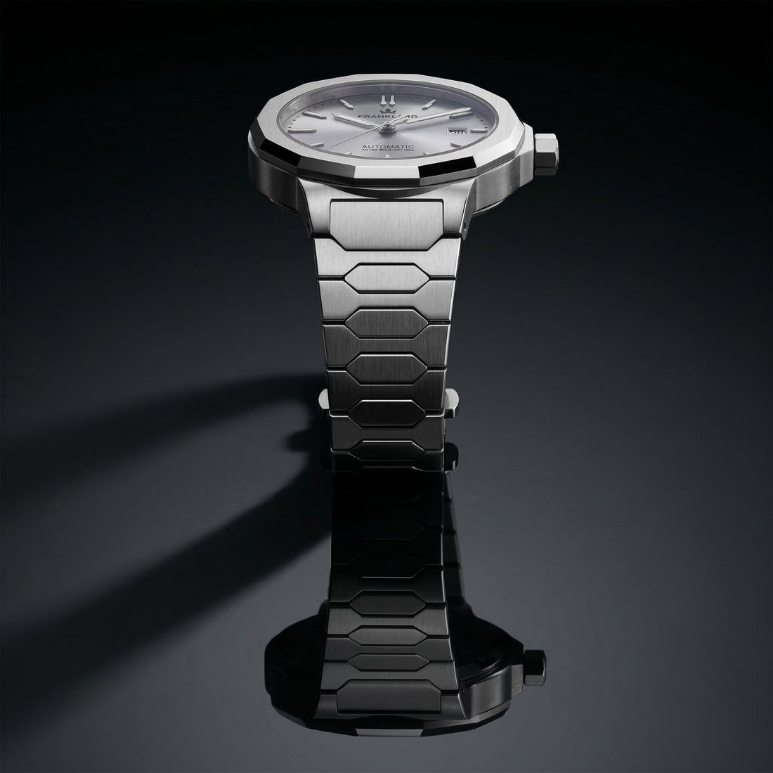 Franklord Optimus 2.0 — Frost Silver | Japanese Automatic Watch. - Franklord Watches