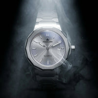 Franklord Optimus 2.0 — Frost Silver | Japanese Automatic Watch. - Franklord Watches