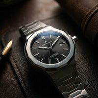 Franklord Optimus 2.0 — Onyx Black | Japanese Automatic Watch. - Franklord Watches