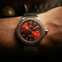 Franklord Optimus 2.0 — Crimson Red | Japanese Automatic Watch. - Franklord Watches
