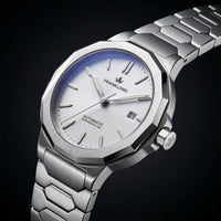 Franklord Optimus 2.0 — Frost White | Japanese Automatic Watch. - Franklord Watches