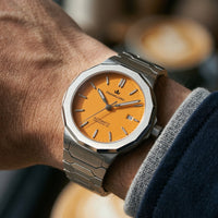 Franklord Optimus 2.0 — Sunstrike Yellow | Japanese Automatic Watch - Franklord Watches