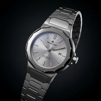 Franklord Optimus 2.0 — Frost Silver | Japanese Automatic Watch. - Franklord Watches
