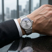 Franklord Optimus 2.0 — Frost Silver | Japanese Automatic Watch. - Franklord Watches