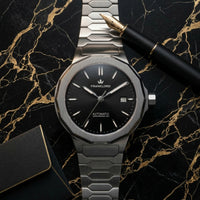 Franklord Optimus 2.0 — Onyx Black | Japanese Automatic Watch. - Franklord Watches