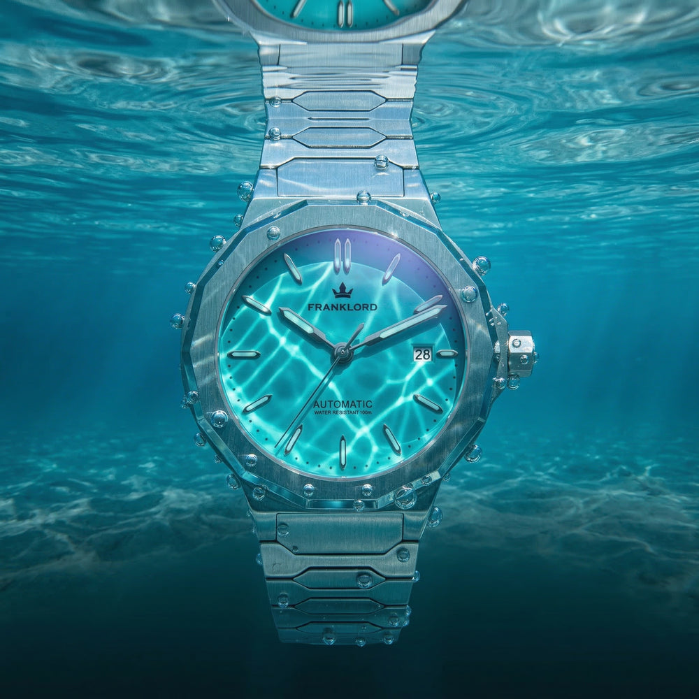 Franklord Optimus 2.0 — Tiffany Blue | Japanese Automatic Watch. - Franklord Watches