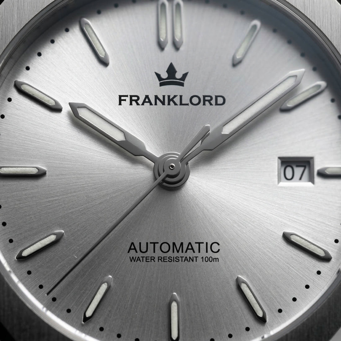 Franklord Optimus 2.0 — Frost Silver | Japanese Automatic Watch. - Franklord Watches