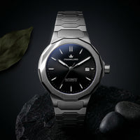 Franklord Optimus 2.0 — Onyx Black | Japanese Automatic Watch. - Franklord Watches