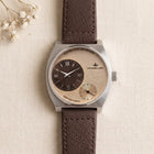 Franklord Eccentrica | Asymmetric Small Second Watch - The Champagne Dune