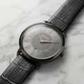 The Classic Roman Men's Watch - Graphite Rose