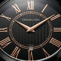 The Classic Roman Men's Watch - Obsidian Black