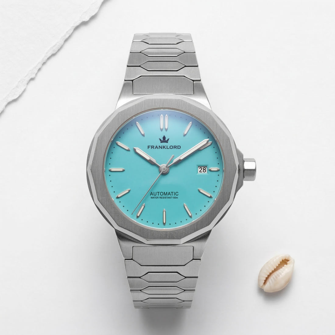 Franklord Optimus 2.0 — Tiffany Blue | Japanese Automatic Watch. - Franklord Watches