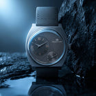 Franklord Eccentrica | Asymmetric Small Second Watch - The Graphite Stealth