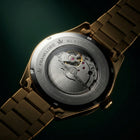 Franklord Regal Sapphire Roman Green in Gold | Maha Vastu-Inspired Timepiece for Prosperity thumbnail 6