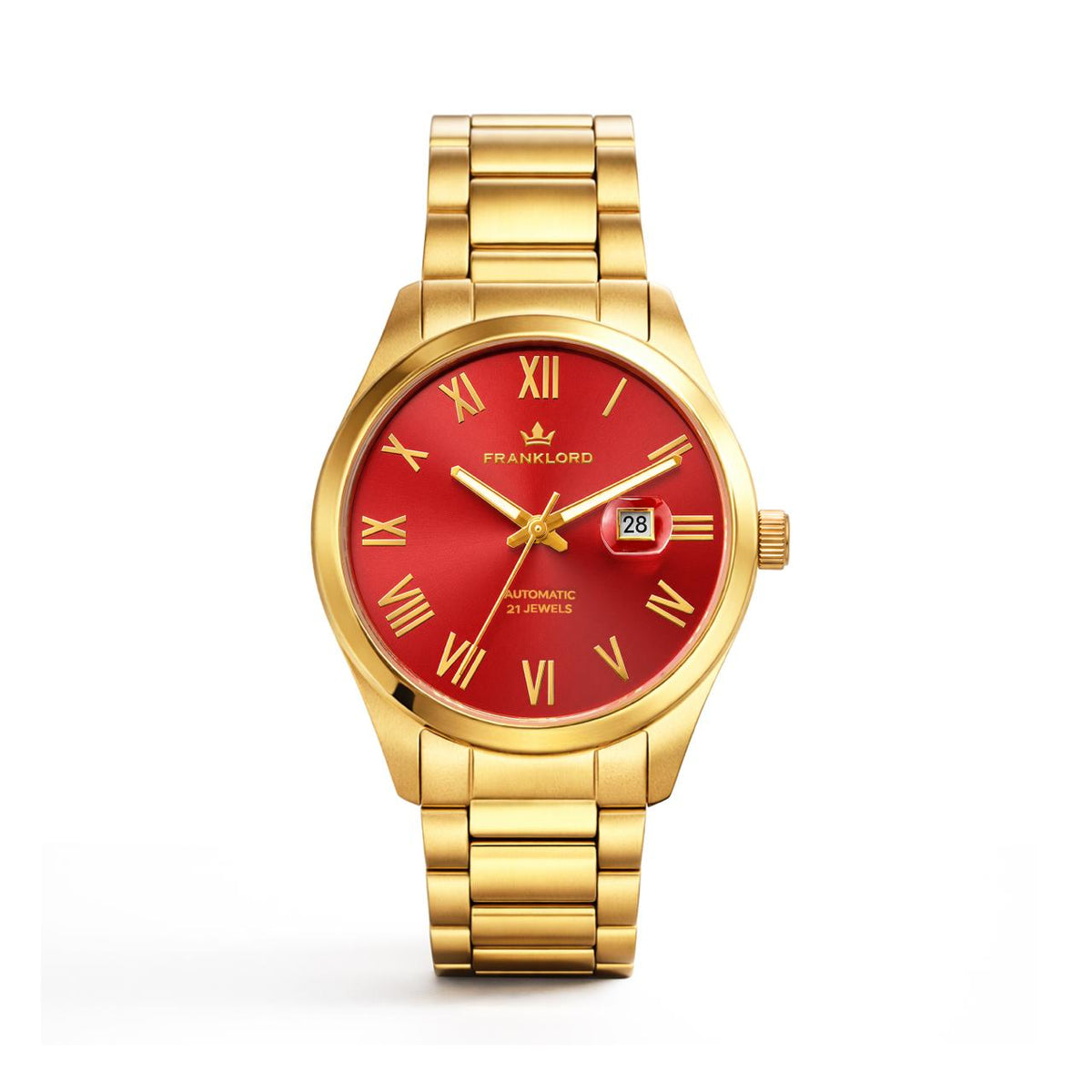 Maha vastu Crimson — Automatic Watch for Men | Gold
