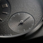 Franklord Eccentrica | Asymmetric Small Second Watch - The Graphite Stealth