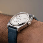 Franklord Eccentrica | Asymmetric Small Second Watch - The Arctic Sapphire