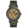 Franklord Mechanis - Titanium Shadow | Bold Skeleton Automatic Watch