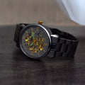 Franklord Mechanis - Titanium Shadow | Bold Skeleton Automatic Watch