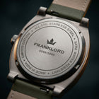 Franklord Eccentrica | Asymmetric Small Second Watch - The Midnight Onyx